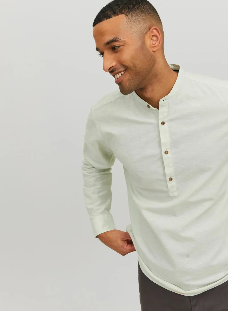 جاك اند جونز قميص أساسي بقصة عادية