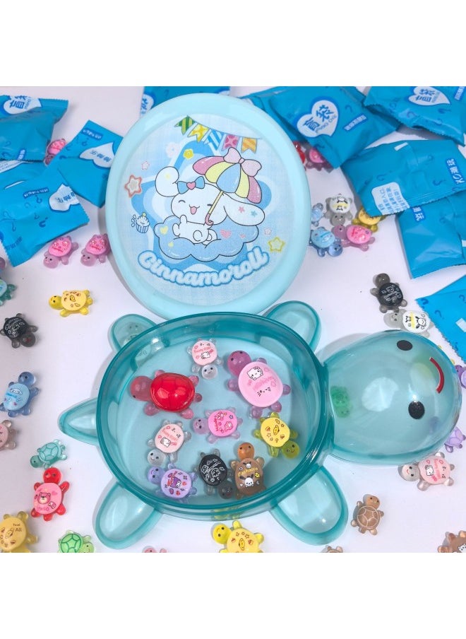 Luminous Little Turtle Pair Touch Resin Blind Bag Luminous Big Turtle Luminous Blind Bag Small Ornaments Tide Toy Wholesale-Color:Sanrio [large Size] 3.1cm Luminous Turtle [naked]