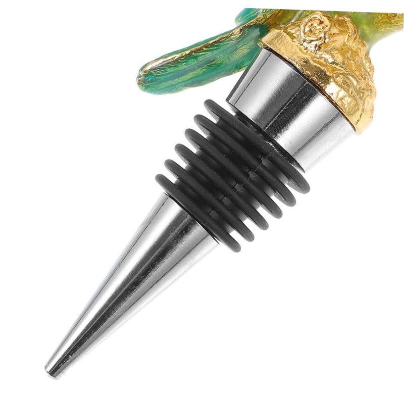 Metal Parrot Wine Stopper 2pcs Reusable Bottle Sealing Plugs For Bar Party Home Use - Image 4