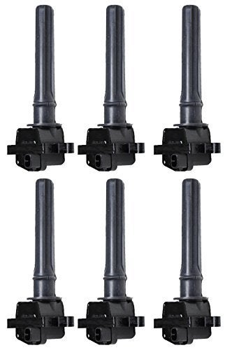 ENA Set of 6 Ignition Coil Pack Compatible with Chrysler Dodge Concorde Intrepid Sebring Stratus 27L 32L V6 Replacement For C1179 UF199