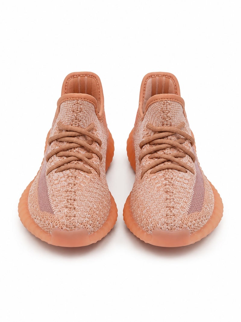 Coconut Shoes – White Shoes – 350 Black Starry Sky Sneakers – Yeezy Elementary Soft-soled Sports Shoes - Image 1