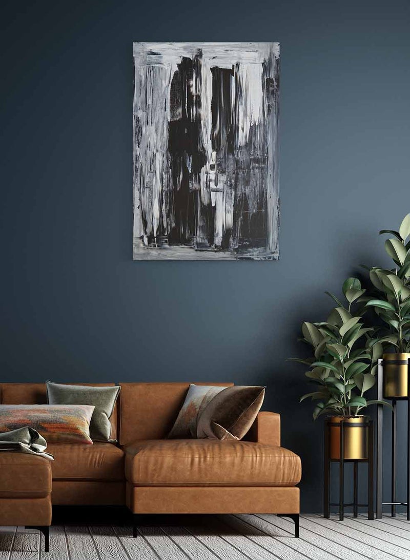 لوحة كانفاس على إطار خشبي، تصميم فن تجريدي، للمنزل، غرفة المعيشة، المكتب، الديكور - Image 3