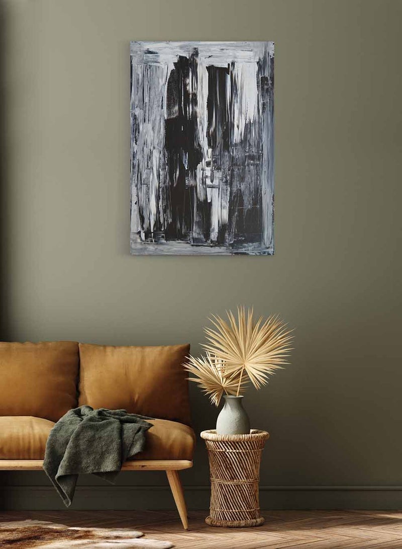 لوحة كانفاس على إطار خشبي، تصميم فن تجريدي، للمنزل، غرفة المعيشة، المكتب، الديكور - Image 2