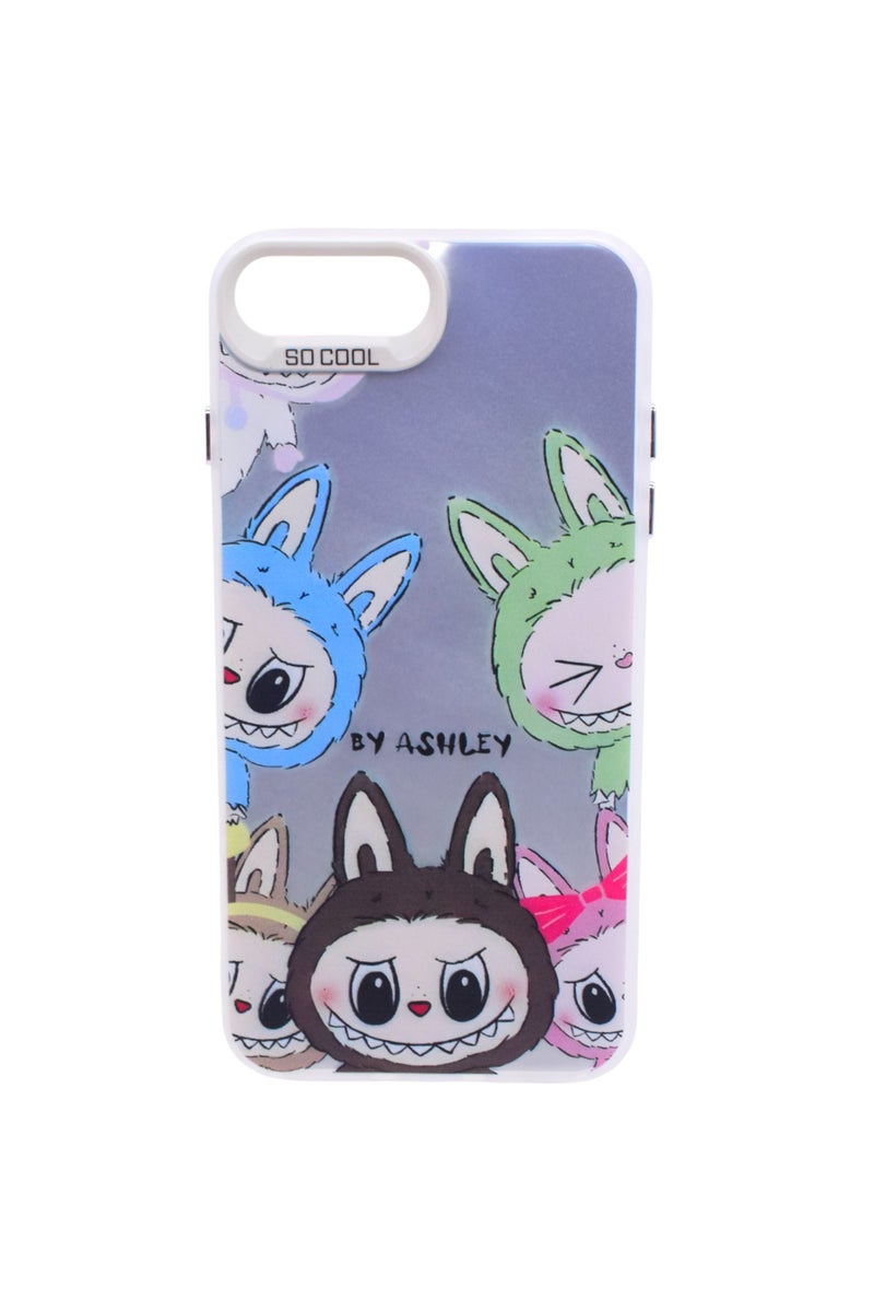 TPU LABUBU Printed Back Cover Case For iPhone 7 Plus - Multicolor CFS895 - Image 1