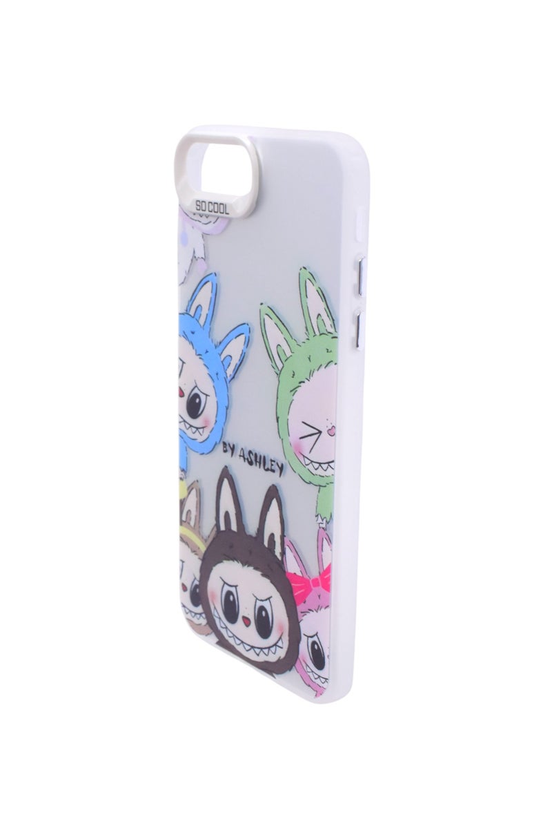 TPU LABUBU Printed Back Cover Case For iPhone 7 Plus - Multicolor CFS895 - Image 3