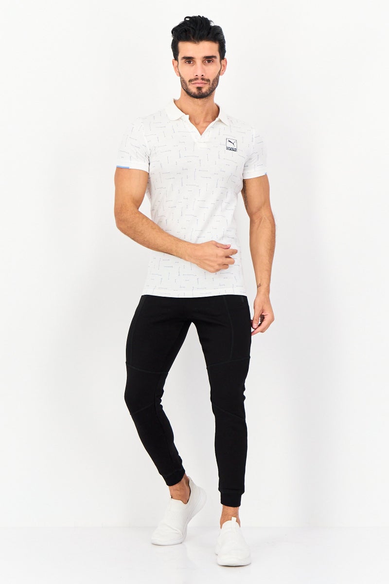 PUMA قميص بولو خارجي قصير الأكمام للرجال من بومة x One8، متعدد الألوان - Image 4