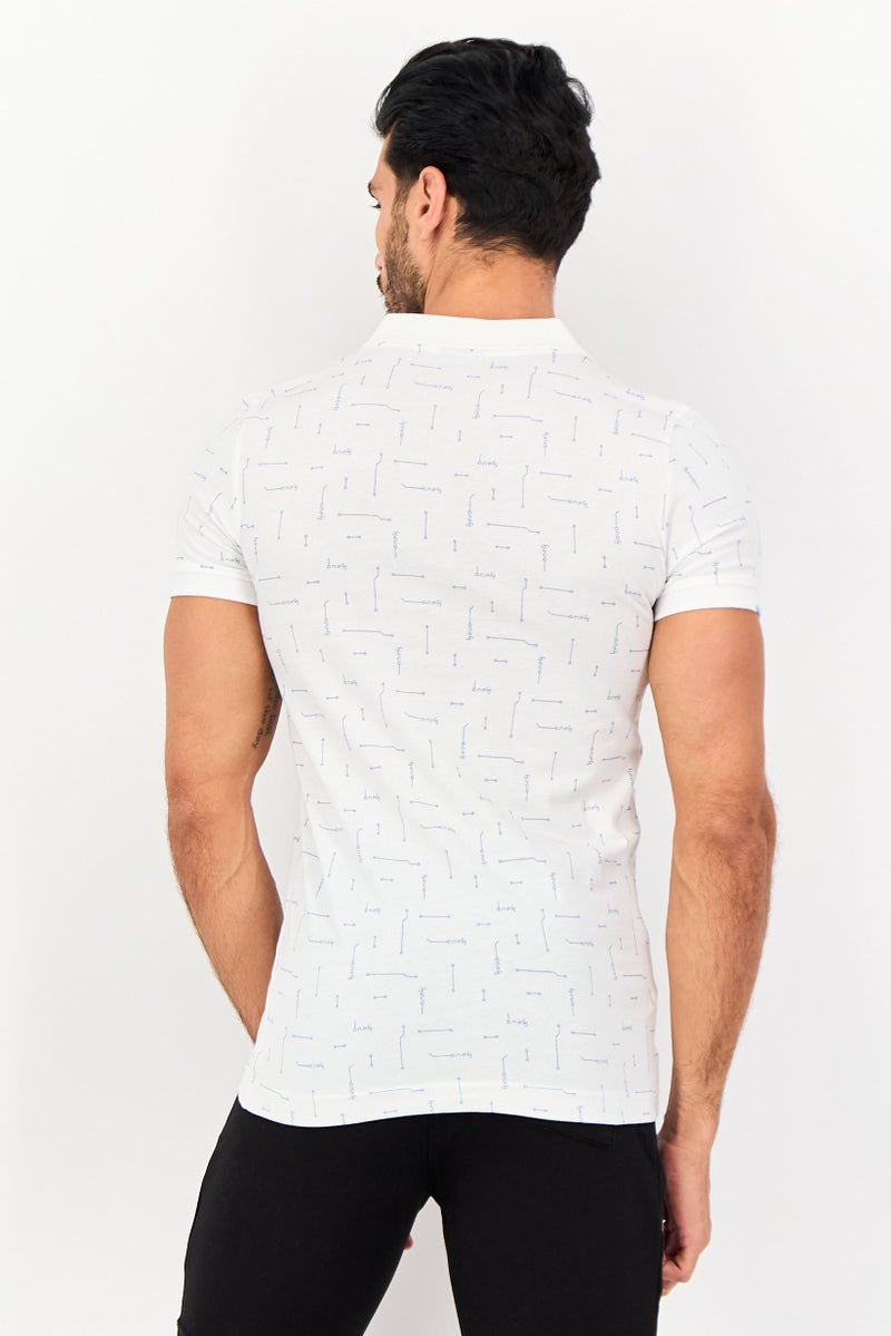 PUMA قميص بولو خارجي قصير الأكمام للرجال من بومة x One8، متعدد الألوان - Image 3