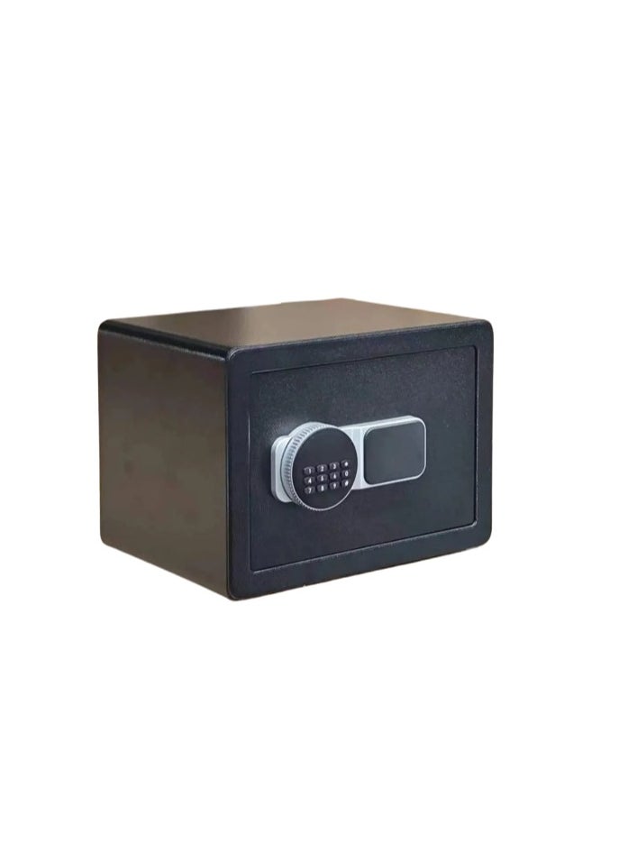 MyChoice Digital Steel Safe with 8-Digit Code, Combination Lock and Key Security Box for Money, Valuables, and Important Documents for Home and Office, 35 x 25 x 25 cm, Black  - Image 2