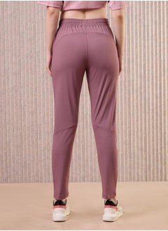 Technosport Women Solid Slim Fit Track Pants with 4 Way Crispy  - Image 4