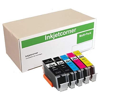 Inkjetcorner Compatible Ink Cartridges Replacement for PGI-270 CLI-271 PGI 270 XL CLI 271 for use with MG5700 MG6800 TS5020 TS6020 (5-Pack) - Image 2