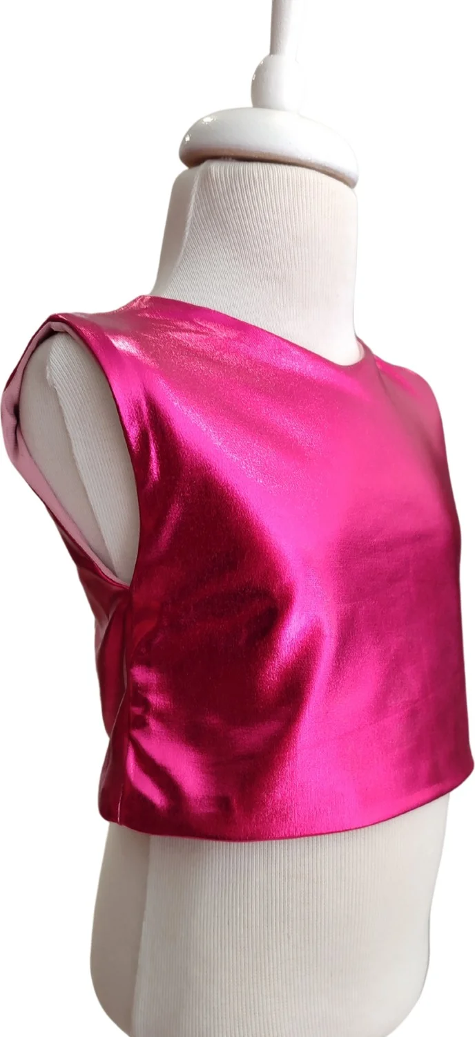 Shecco Babba Girl Tutu Skirt - Crop Blouse Set, Birthday Dress