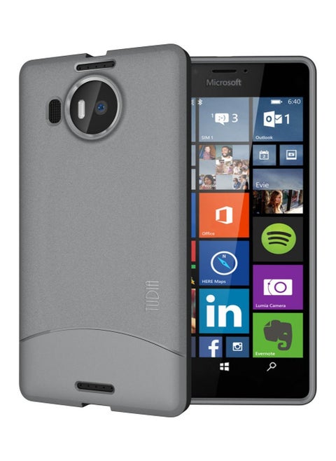Microsoft Lumia 950 XL Case, TPU Cover, TD-ARCH Design, Gray