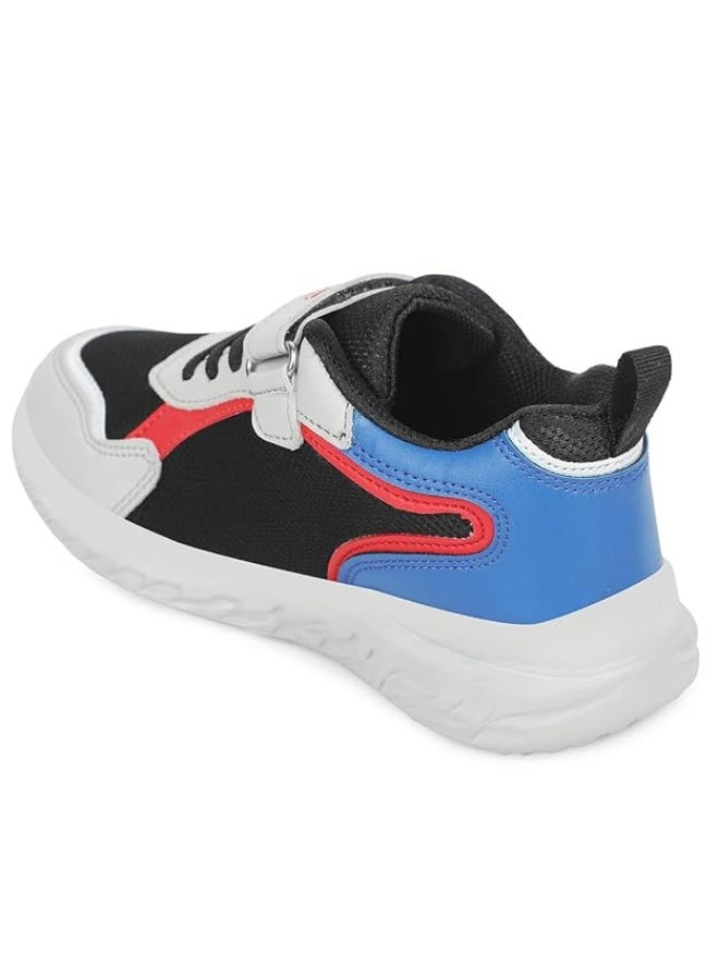 Liberty LEAP7X HINKS-15E Walking Shoes for Kids – Black  Sports Sneakers – Comfortable & Stylish - Image 2