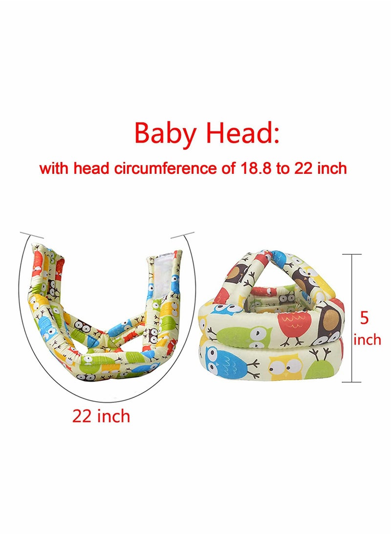 KASTWAVE - Baby Safety Head Protector Helmet, Infant Toddler Upgrade Infant Breathable Safety Guard Cushion with Adjustable Straps Protection Cap Harnesses Hat for Learn to Walk Crawling and Sit - Image 1