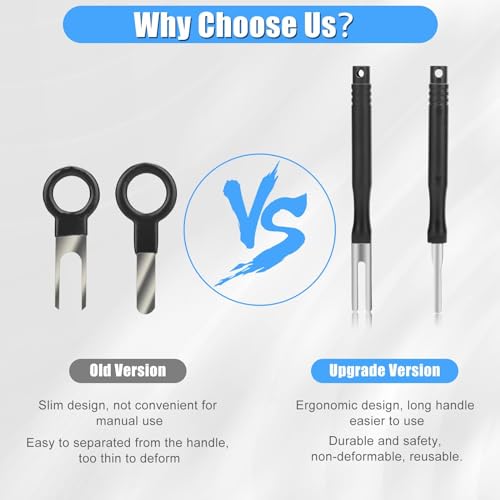 Linkstyle 18PCS Upgraded Terminal Removal Tool Kit, Pin Extractor Tool Set, Auto Electrical Wire Connector Pin Removal Release Tool Kit - Image 3