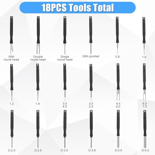 Linkstyle 18PCS Upgraded Terminal Removal Tool Kit, Pin Extractor Tool Set, Auto Electrical Wire Connector Pin Removal Release Tool Kit - Image 2