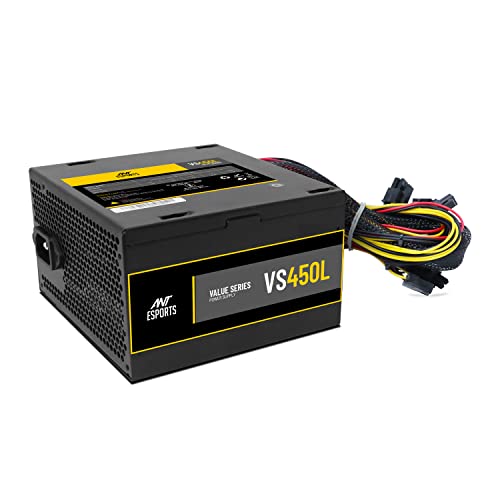 Ant Esports VS450L Non-Modular High Efficiency Gaming Power Supply/PSU with 1 x PCIe and 120mm Silent Fan - Image 5