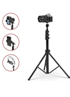 Jmary Jmary MT39 61inch Aluminum Extendable Cell Phone Tripod Stand with Selfie Stick Tripod and Phone Clip  - Image 2