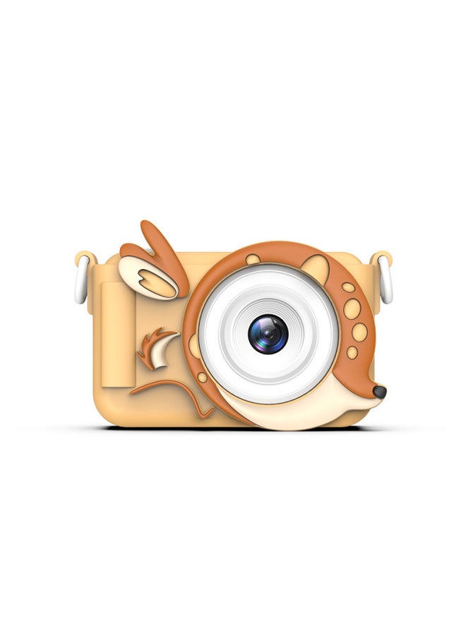 Generic A5 Fawn Children's Camera 2.4 "Large Screen HD Dual Camera Cartoon Digital Camera Direct Supply-Body Color:64g Memory Card  - Image 5