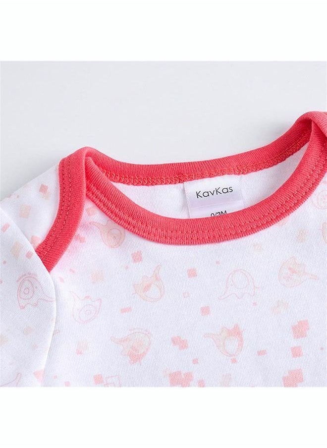 NIBEMINENT - 3 Piece Jumpsuits For Baby Comfortable Cotton Cartoon Print One Clothes - Image 1