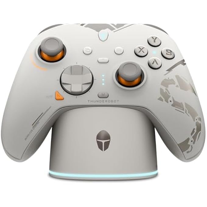 ThundeRobot G80 1000HZ WIRELESS GAMING CONTROLLER WHITE - Image 1