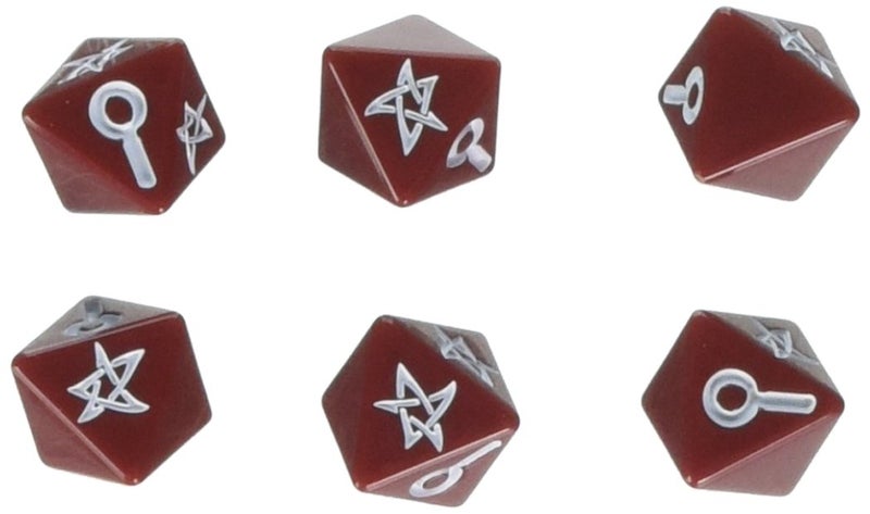 Asmodee Mansions of Madness Dice Pack - Enhance Your Gameplay Experience! Custom Dice Set for the Mansions of Madness Board Game, Ages 14+, 1-5 Players, 2-3 Hour Playtime, Made by Fantasy Flight Games - Image 1