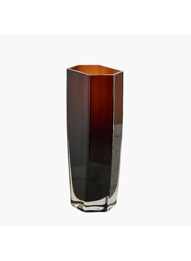 Home Box Pedro Decorative Heavy Glass Vase - 11x7x25 cm - Image 5