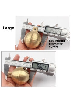 Generic Decorative Brass Bell for Pets  Festivals Large (diameter 48mm))77g 