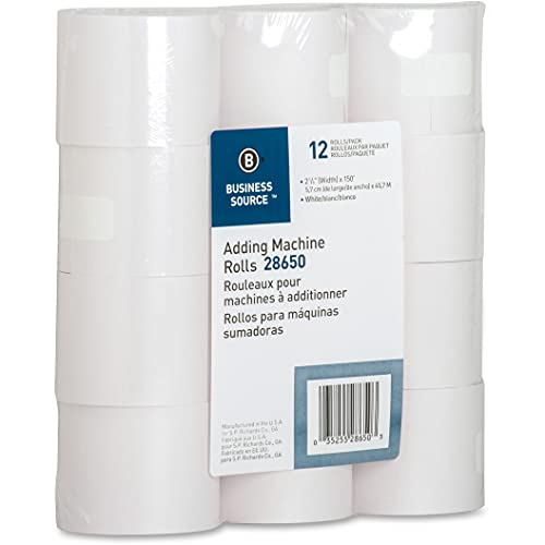 Business Source Receipt Paper - White - Image 5