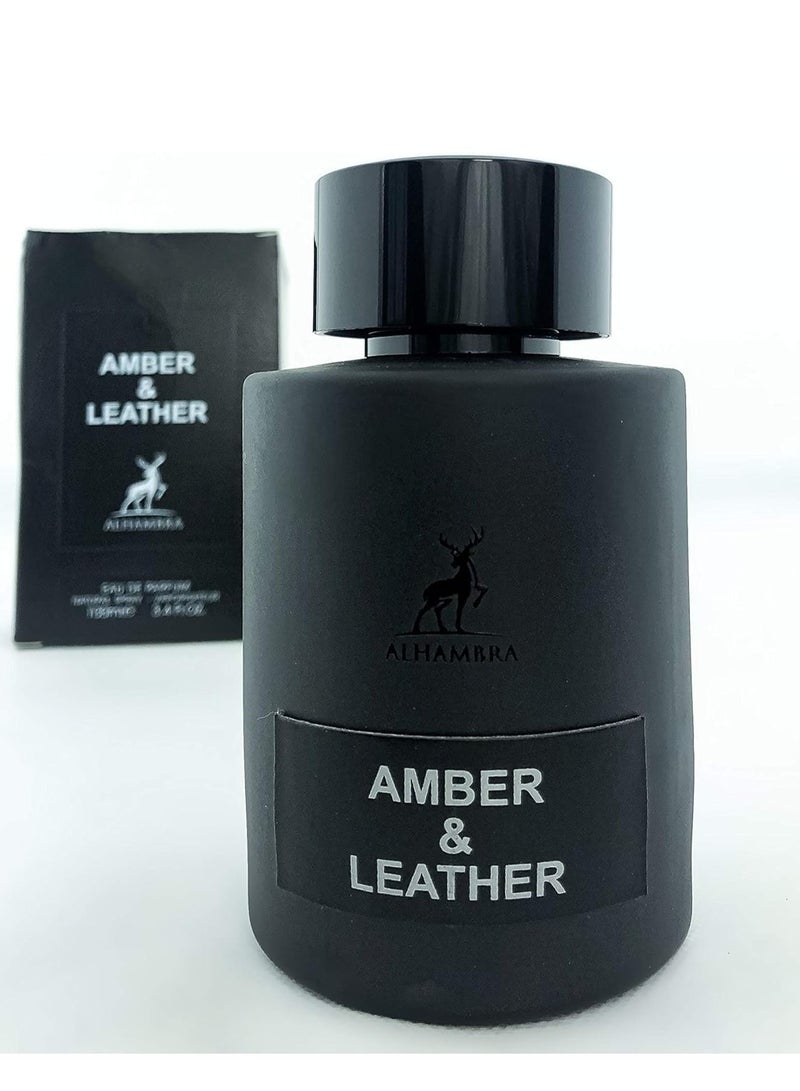 ميزون الهمبرا عطر او دي بارفان الهامبرا بعبق صنوبري وجلدي بسعة 100 مل من لطافة - Image 2