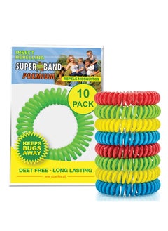 SUPERBAND Superband Premium Insect Repellent Bracelet: Assorted Colors (10)  - Image 2