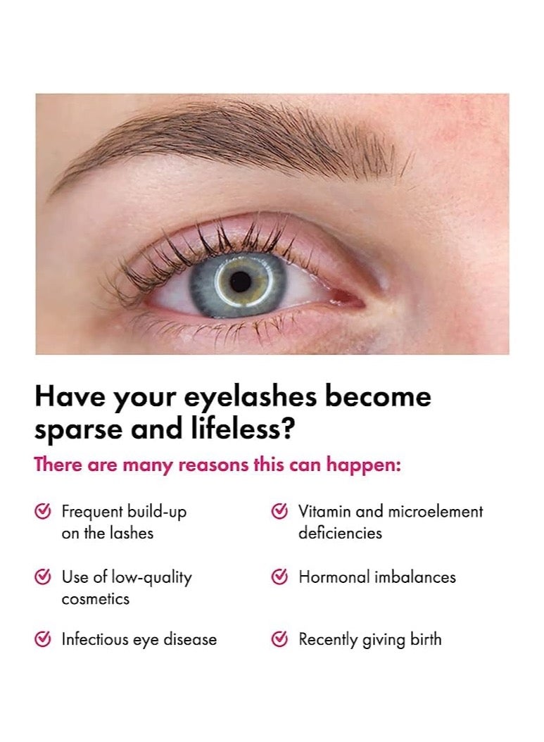 توبلاش - معزز الرموش والحواجب XL، سيروم نمو مع مُحسِّن الرموش والحواجب، يُعزز نمو الرموش بشكل أقوى وأكثر كثافة وصحة مع مستخلصات نباتية وببتيدات - 0.2 أونصة سائلة (6 مل) - Image 4