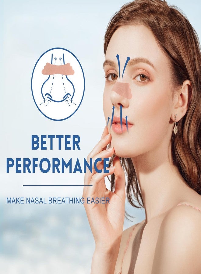 UPMOSTEK 100Pcs Nasal Strips for Snoring, Extra Strength Nose Strips Breathing, Nose Tape for Sports and Sleep, Anti Snoring Strips Help Stop Snoring and Nasal Congestion Relief - Image 2