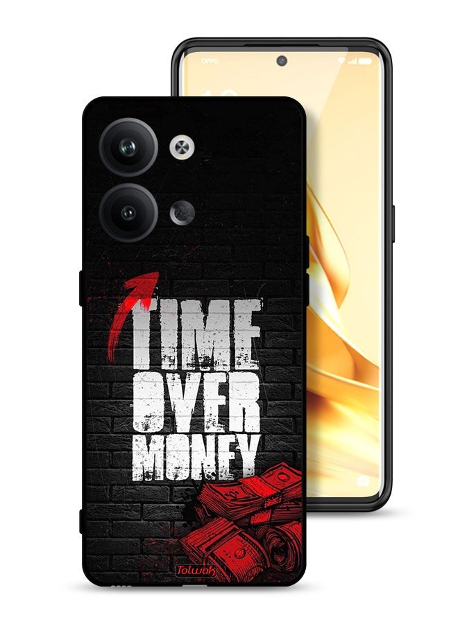 Tolwak Oppo Reno9 Pro 5G Protective Case Cover Time Over Money - Image 1