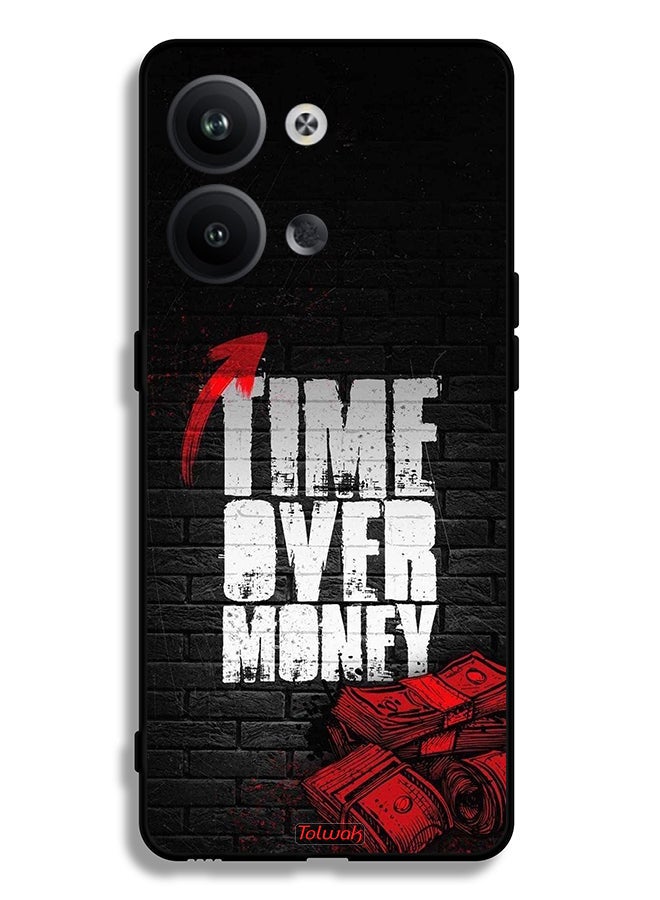 Tolwak Oppo Reno9 Pro 5G Protective Case Cover Time Over Money - Image 2