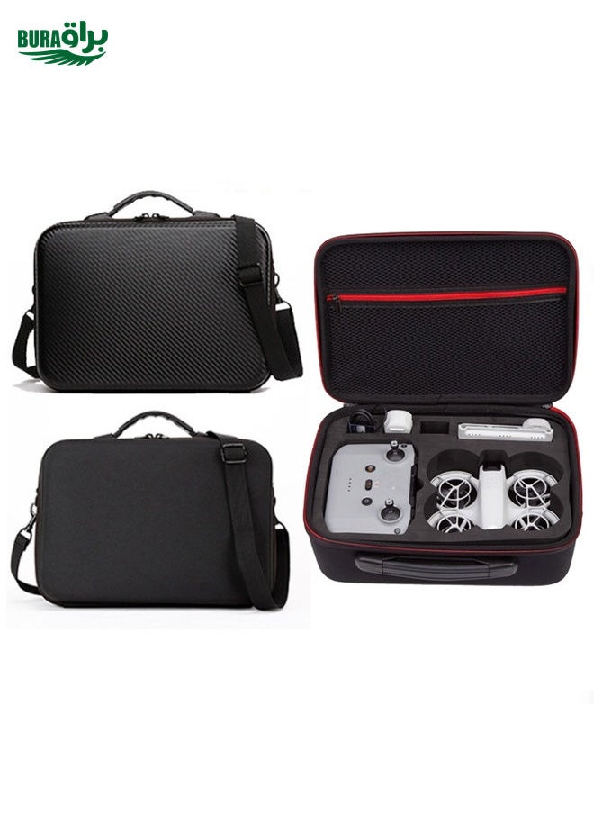 BURAQ For DJI Neo Drone Storage Bag Messenger Bag Carrying Case, Fabric: Nylon  - Image 3