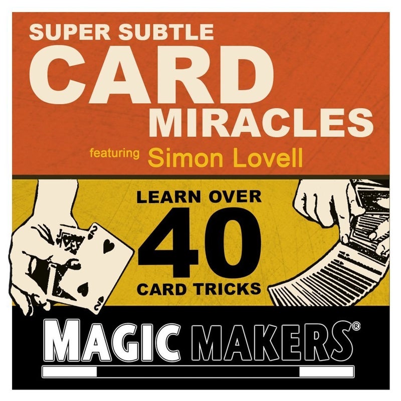 Magic Makers 40 Amazing Card Tricks | Teens & Adults Magic | Includes Card Tricks & Mind Reading Tricks - Image 1