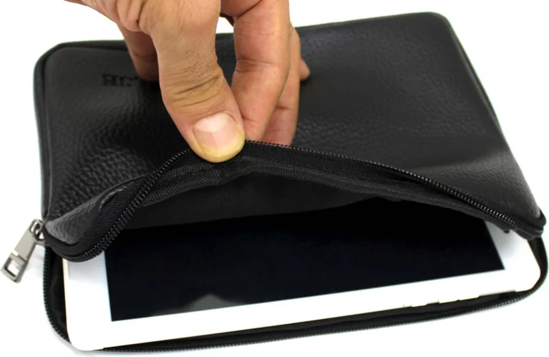 Derise Club Unisex Black Color Faux Leather Small Size 7, 8 Inch Tablet Case