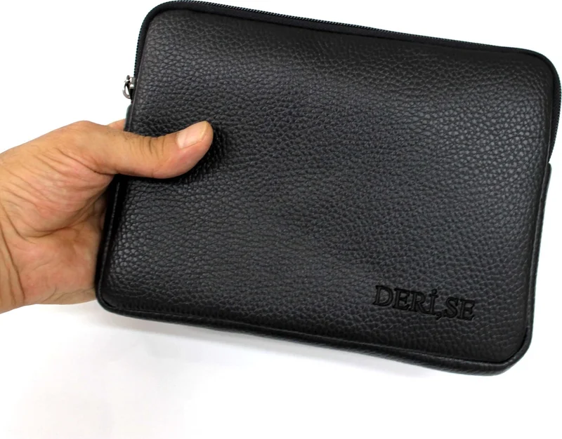 Derise Club Unisex Black Color Faux Leather Small Size 7, 8 Inch Tablet Case