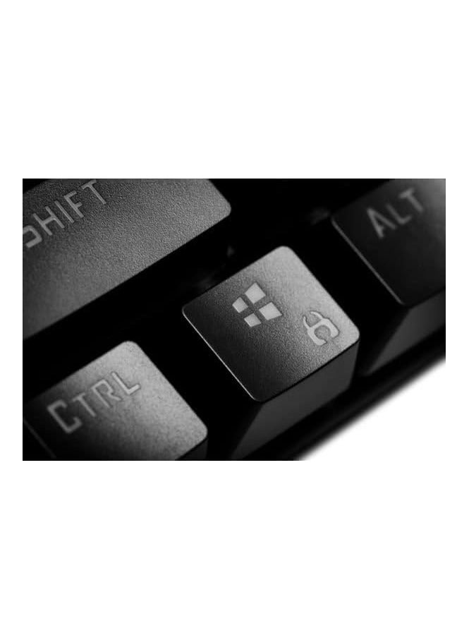 Redragon K565 R RUDRA Gaming Mechanical Keyboard - [RED Switch] - Rainbow LED Lighting - English & Arabic Keys - Black - Image 5