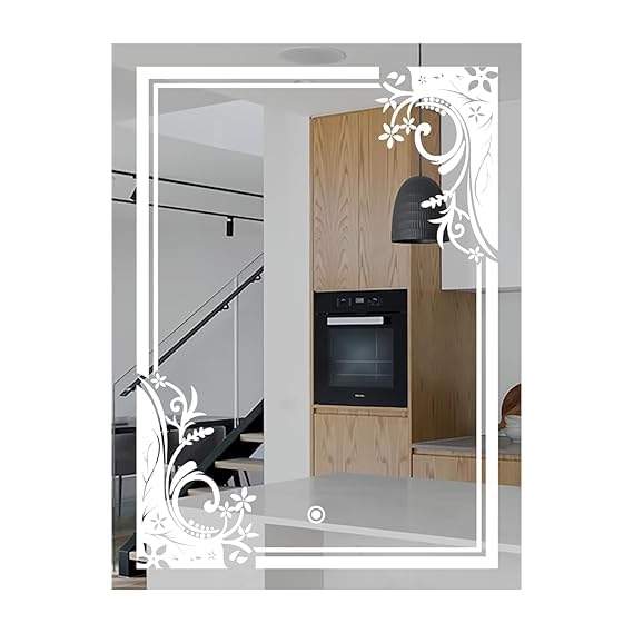 TINITALO Quality Glass Rectangular LED Mirror for Bathroon with Back Light Imported Touch Sensor + Dimmer + White Light + Coold Day Light + Warm Light Total 3 Light Brightness Adjustable LED 299 - Image 1