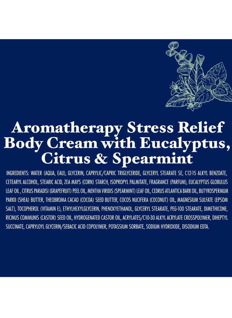 Dr Teal's - Dr Teal's Stress Relief Body Cream Eucalyptus Citrus & Spearmint 226.8g - Image 1