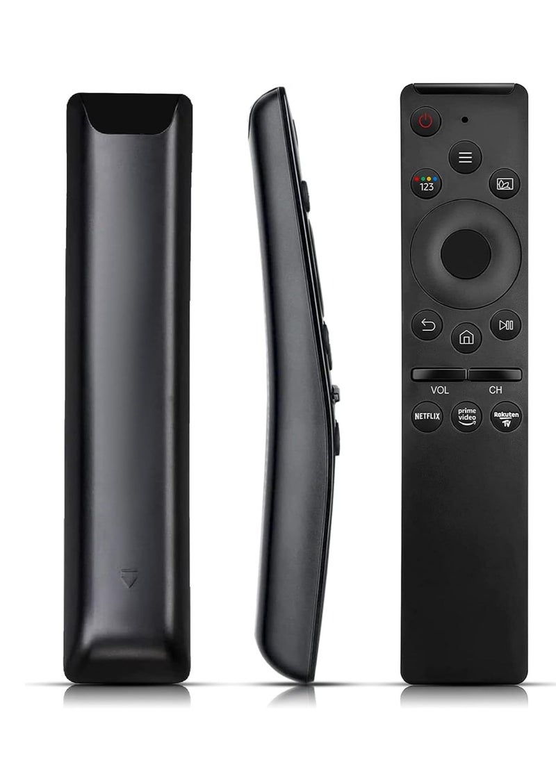 PopZa Universal Samsung Tv Remote All Samsung Tv Led Qled Suhd Uhd Hdr Lcd Frame Curved Solar Hdtv 3D 4K 8K Smart Tvs With Buttons For Netflix, Prime Video, Rakuten Tv - Image 1