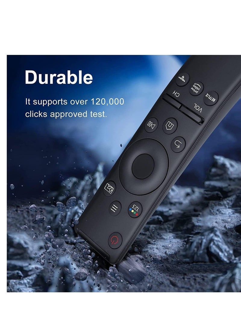 PopZa Universal Samsung Tv Remote All Samsung Tv Led Qled Suhd Uhd Hdr Lcd Frame Curved Solar Hdtv 3D 4K 8K Smart Tvs With Buttons For Netflix, Prime Video, Rakuten Tv - Image 5