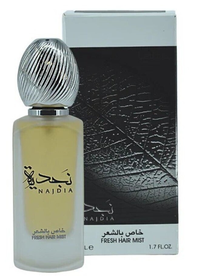 Lattafa رذاذ شعر نجدية المنعش 50 مل - Image 2