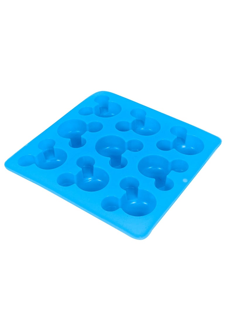 Karp KARP Mickey Mouse Molds Silicone, Non-Stick Mouse Head Silicone Molds for DIY Gummies, Candy, Chocolate, Jelly, Ice Cube, Cupcake Topper (9 Cavity - Mix Color)  - Image 4