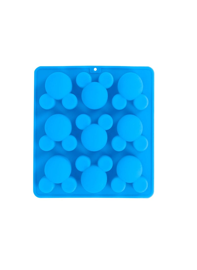 Karp KARP Mickey Mouse Molds Silicone, Non-Stick Mouse Head Silicone Molds for DIY Gummies, Candy, Chocolate, Jelly, Ice Cube, Cupcake Topper (9 Cavity - Mix Color)  - Image 5