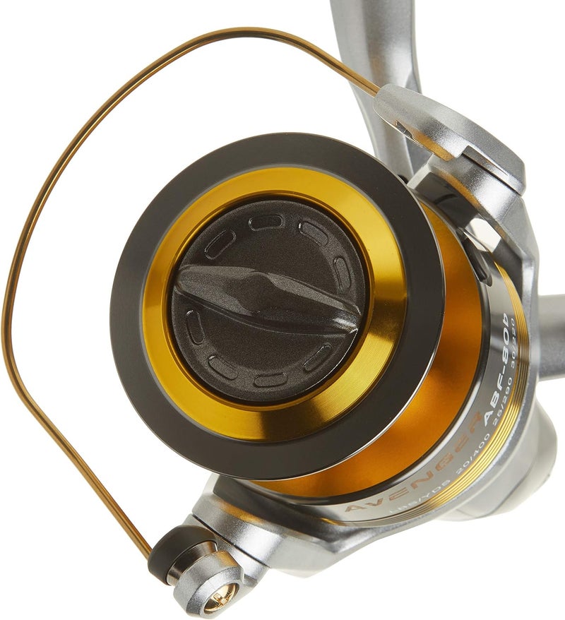 Okuma Avenger ABF B Series Graphite Baitfeeder Saltwater Spinning Reel - Image 4
