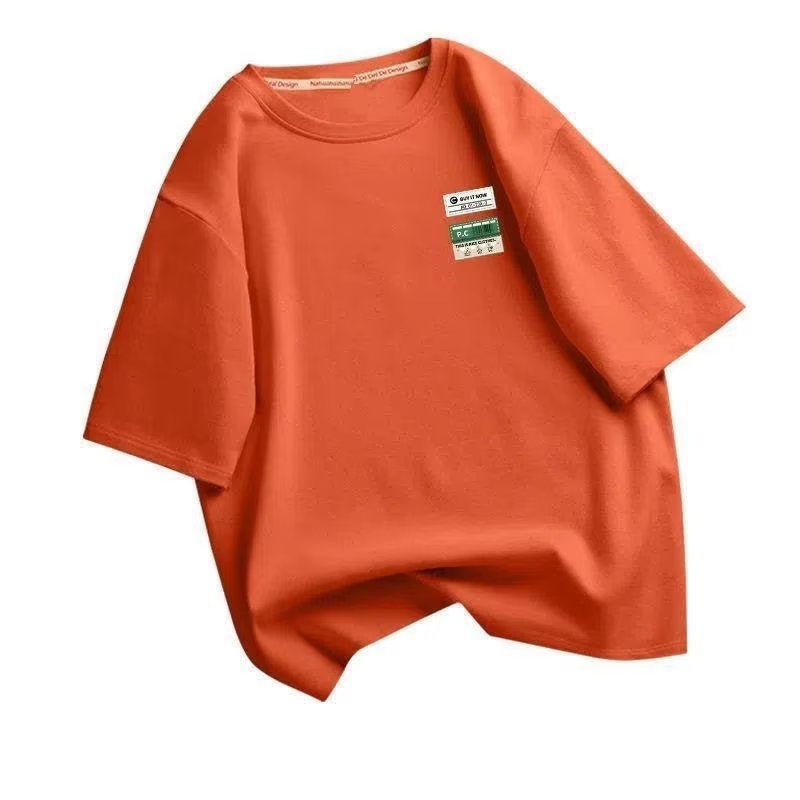 American Retro Ins Trendy Brand Cartoon Short-Sleeved T-Shirt Boys Summer Loose Hip-Hop High Street Couple Half-Sleeved T-Shirt - Image 5