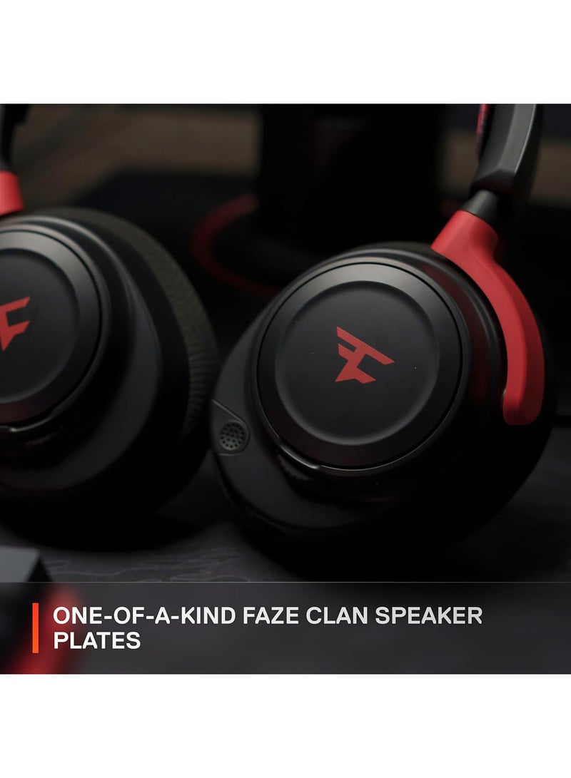 steelseries Arctis Nova 7 FaZe Clan Edition Multi-System Gaming & Mobile Headset, 40mm Neodymium Drivers, ClearCast Gen2 Retractable Boom, Wide Compatibility, Black | 61556 - Image 4